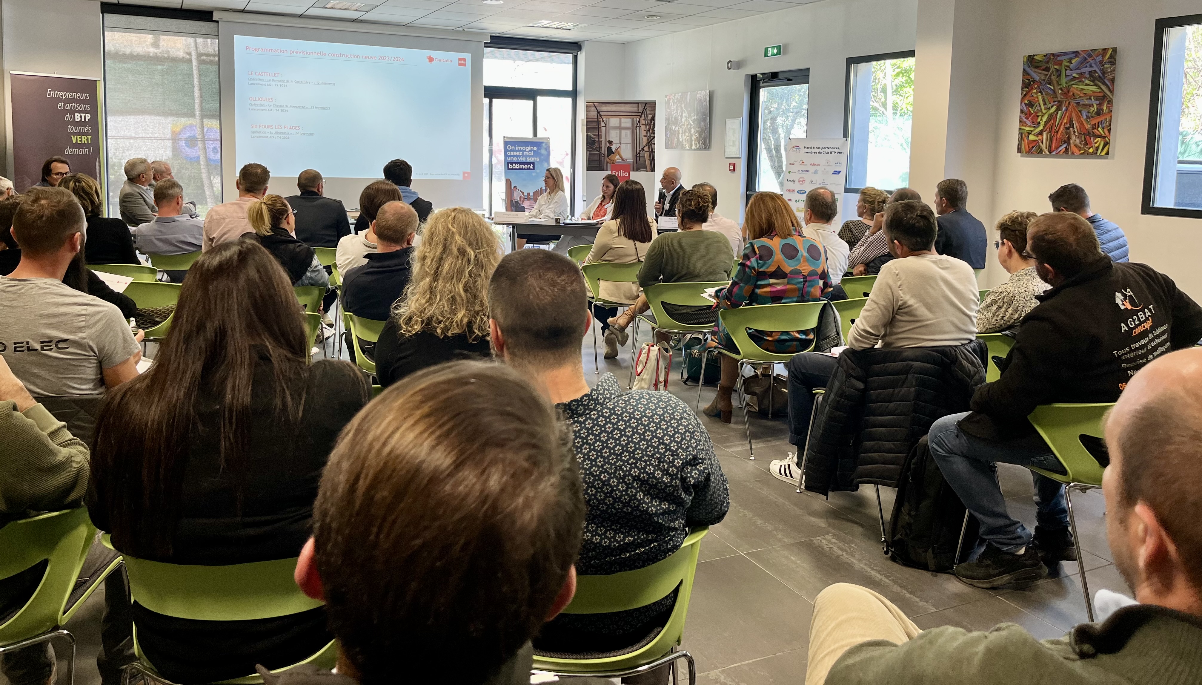 Forum BTP en présence des entrepreneurs