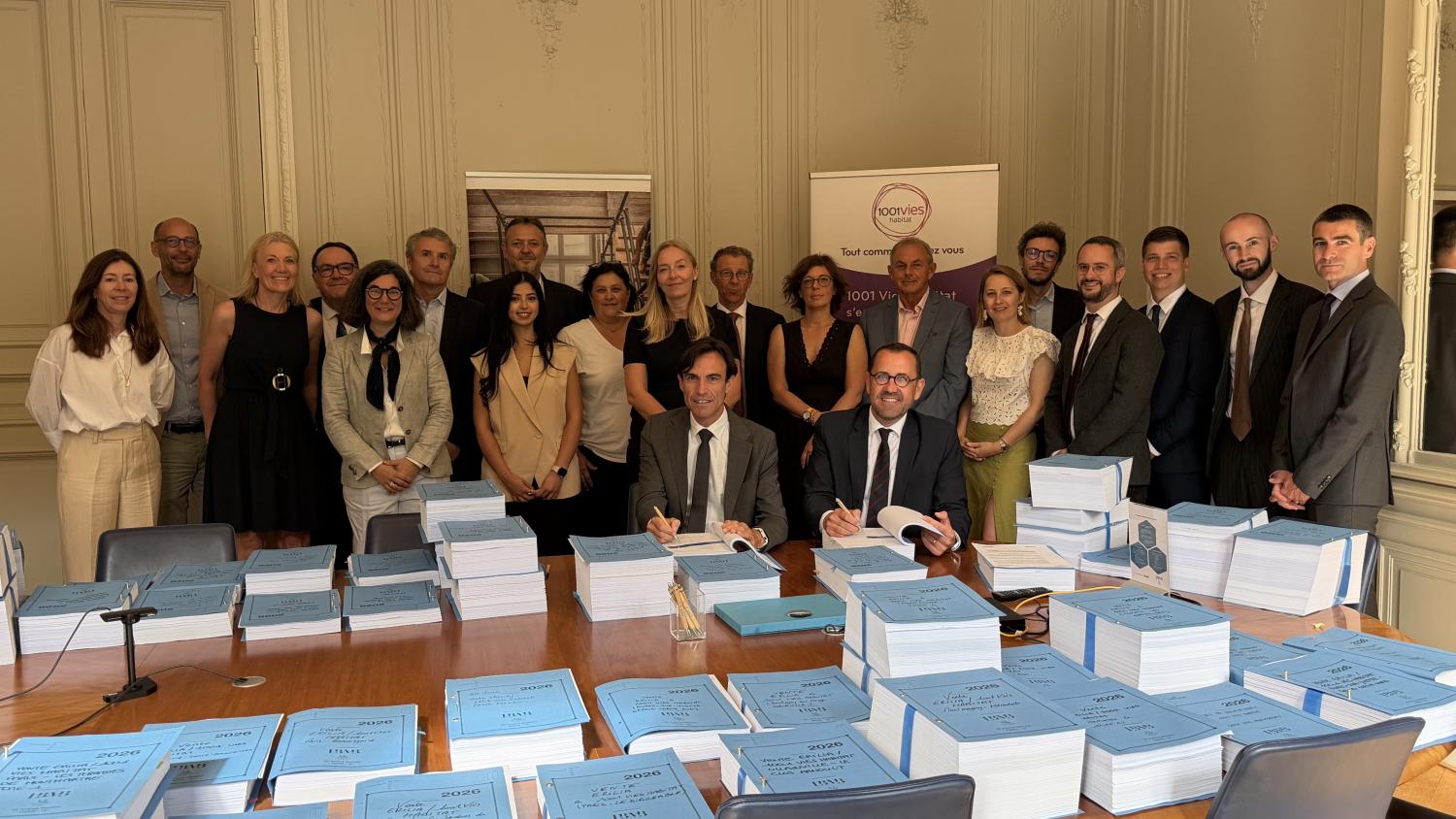 Signature chez le notaire